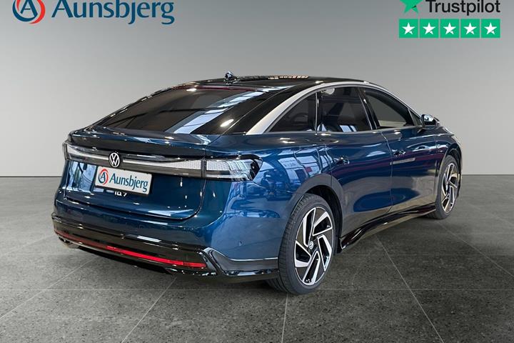 Blå VW ID.7 fra 2025