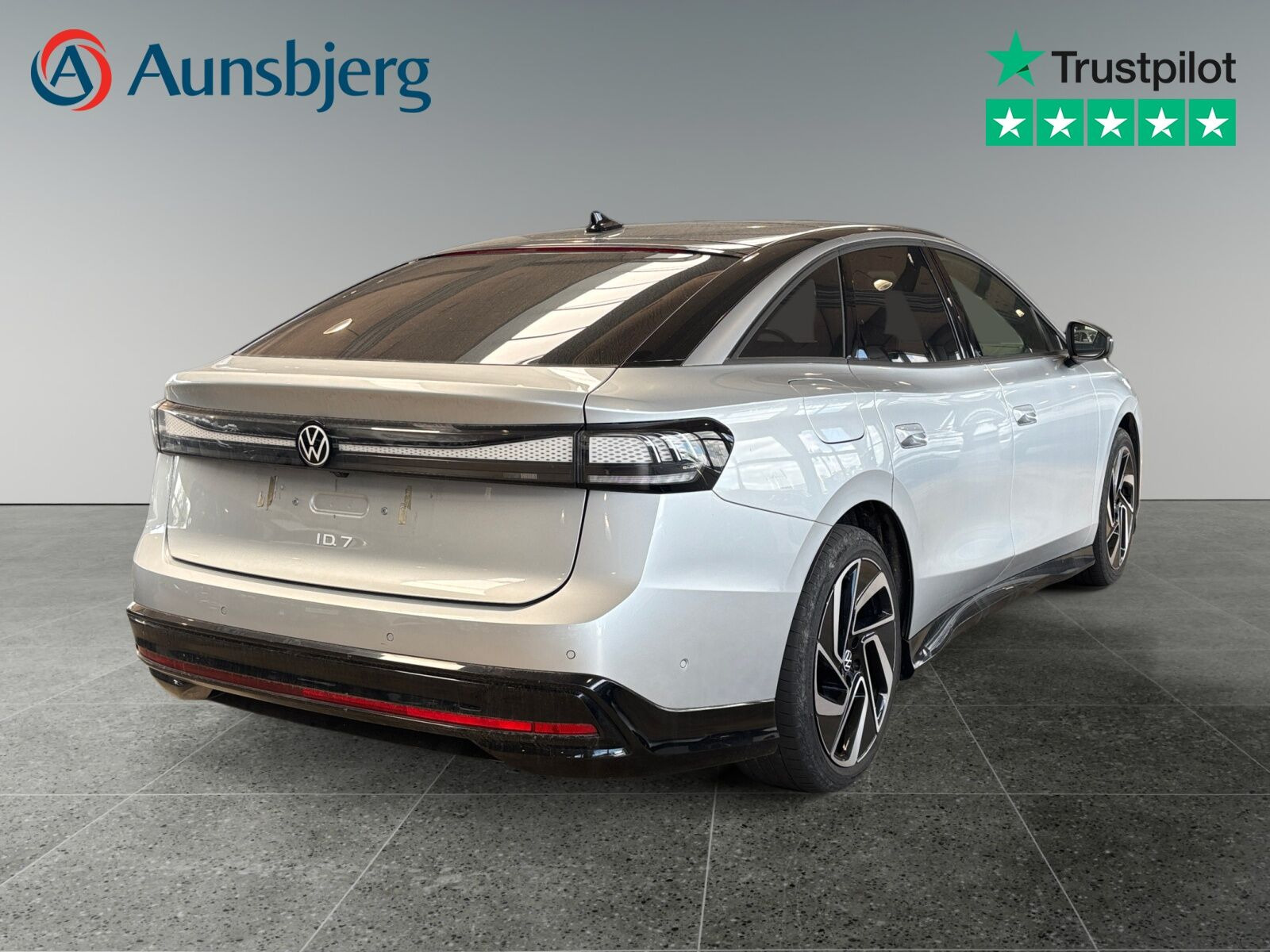 Sølv VW ID.7 fra 2025