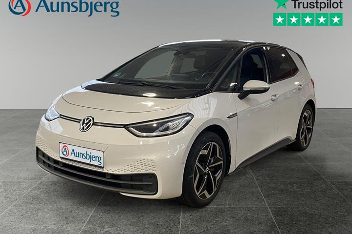 Hvid VW ID.3 fra 2023