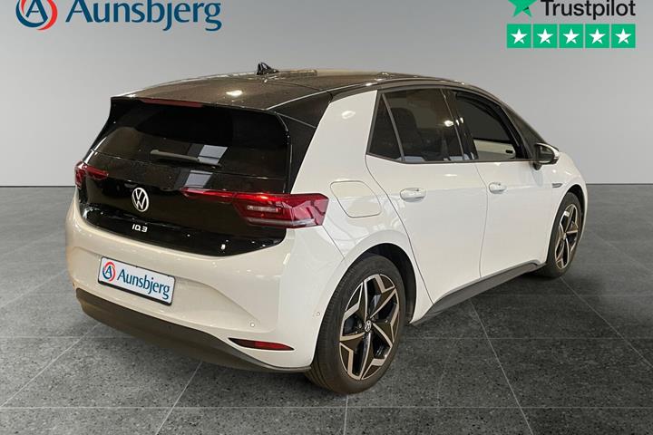 Hvid VW ID.3 fra 2023
