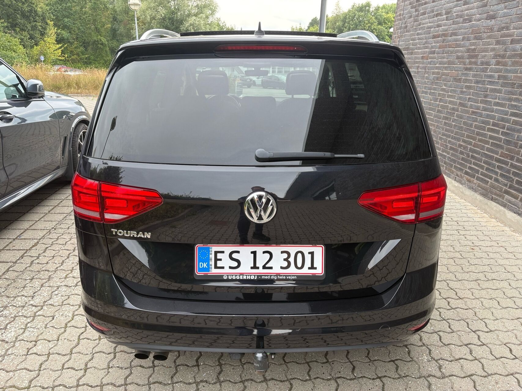 Sort VW Touran fra 2018