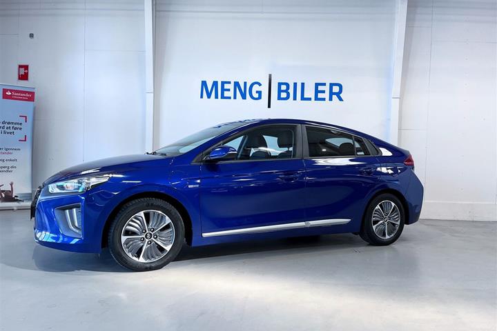 Blå Hyundai Ioniq fra 2020
