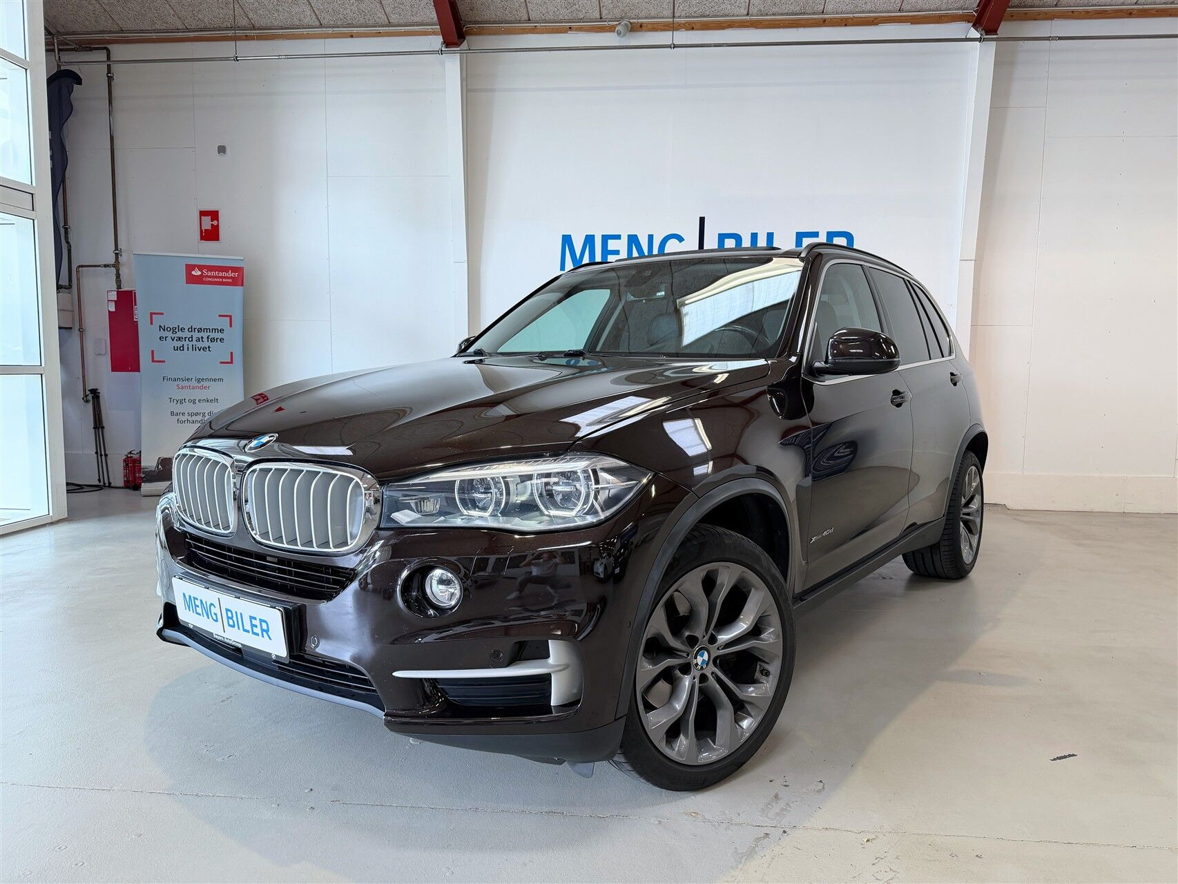 Brun BMW X5 fra 2015