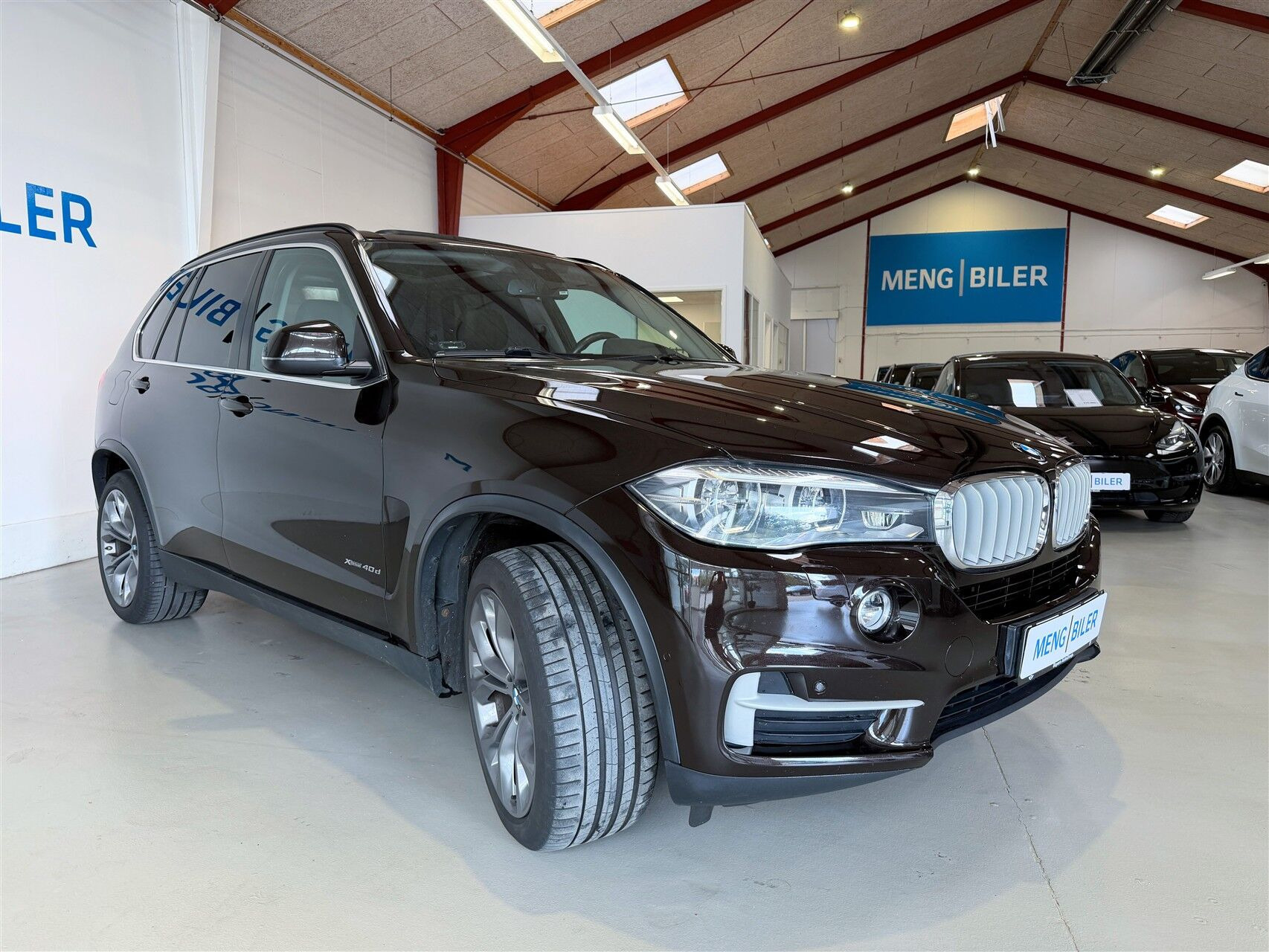 Brun BMW X5 fra 2015