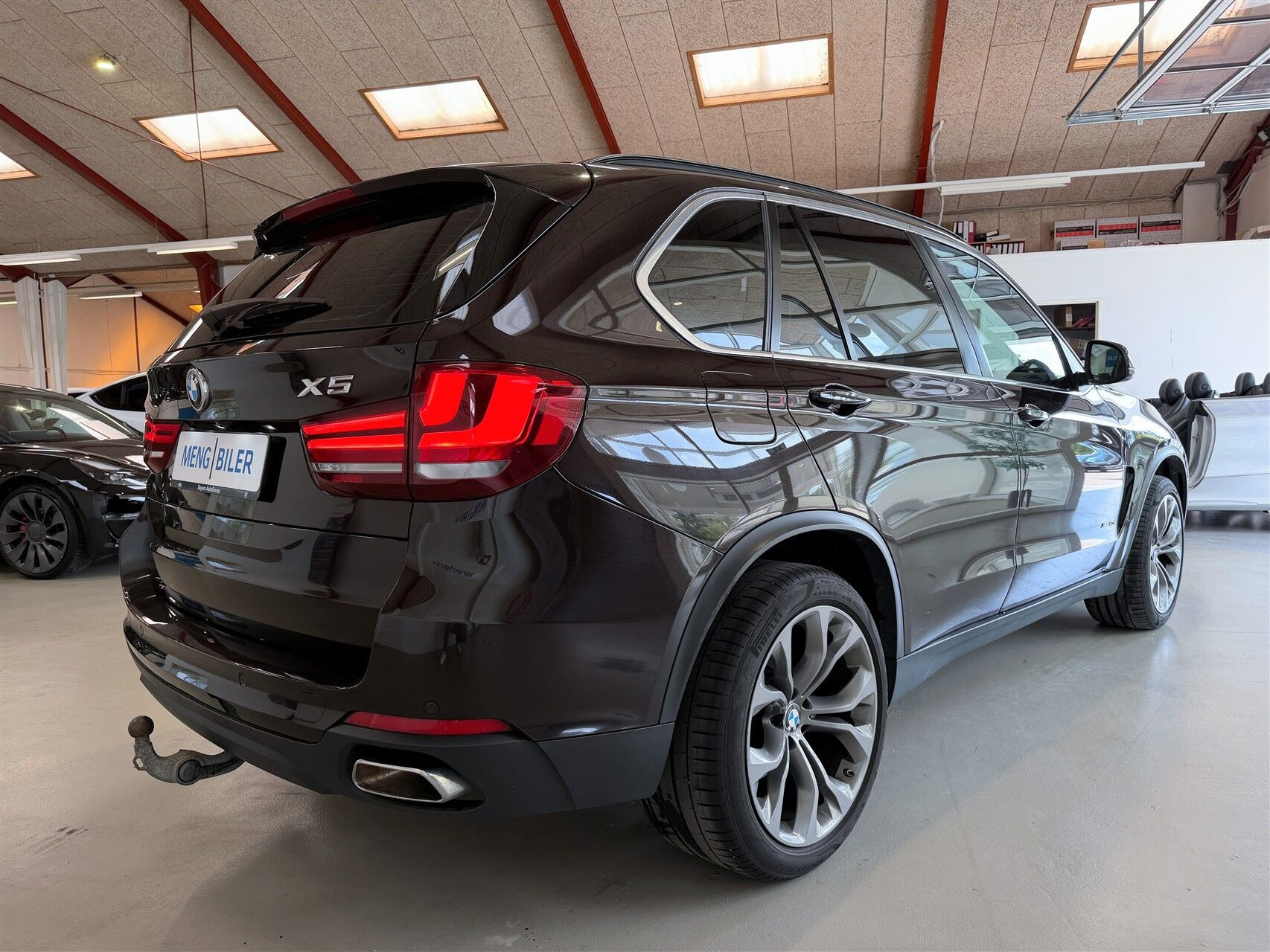 Brun BMW X5 fra 2015