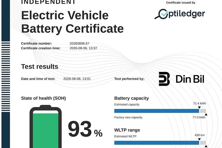 Hvid VW ID.4 fra 2022