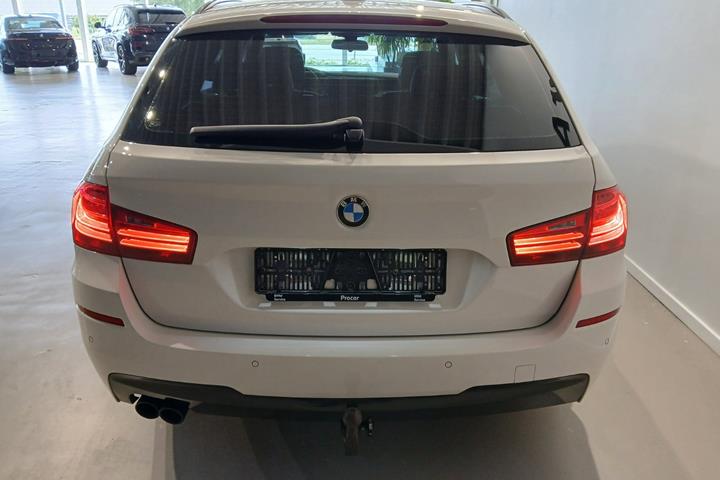 Hvid BMW 520d fra 2016