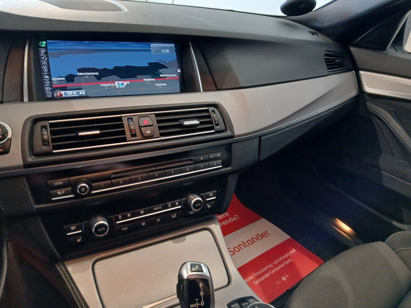 Hvid BMW 520d fra 2016