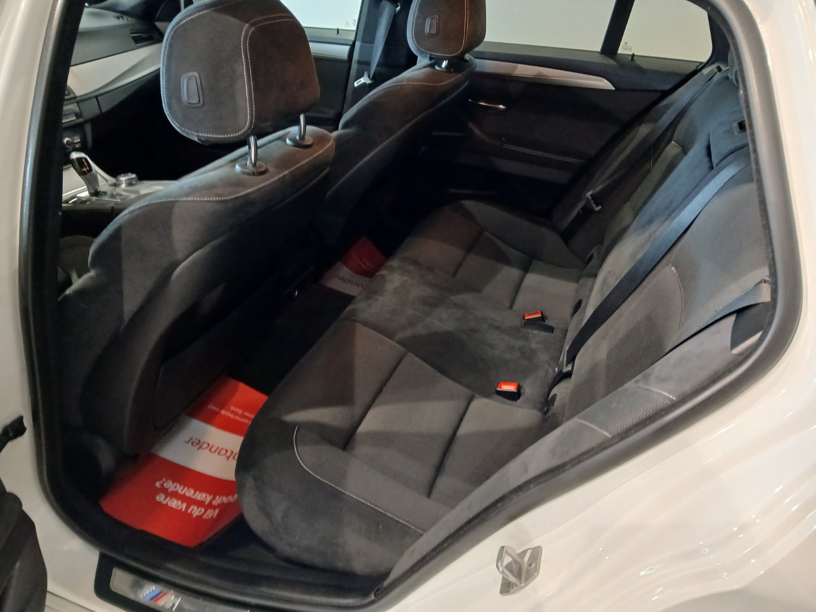 Hvid BMW 520d fra 2016
