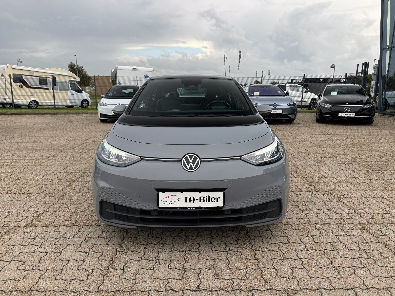 Grå VW ID.3 fra 2023