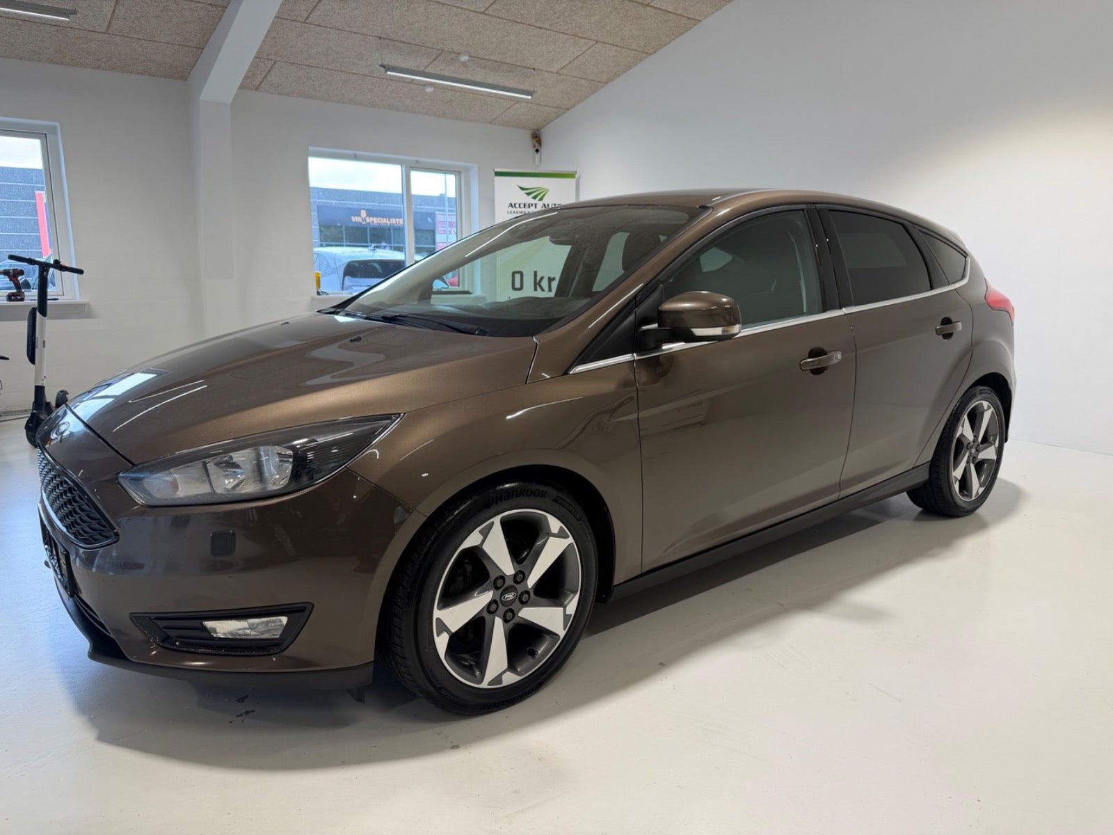 Brun Ford Focus fra 2016