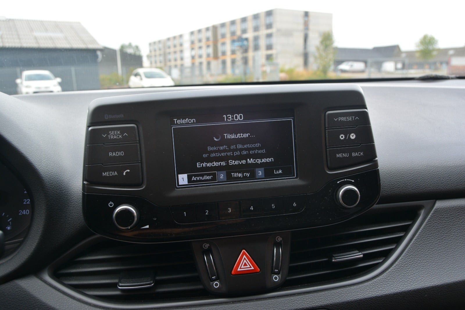 Brun Hyundai i30 fra 2017