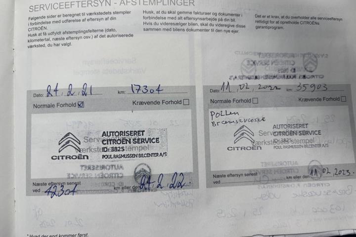 Hvid Citroën C5 Aircross fra 2020