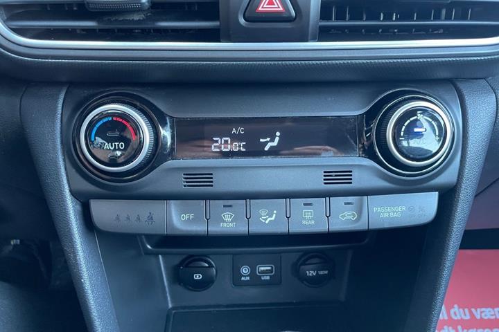 Hvid Hyundai Kona fra 2020