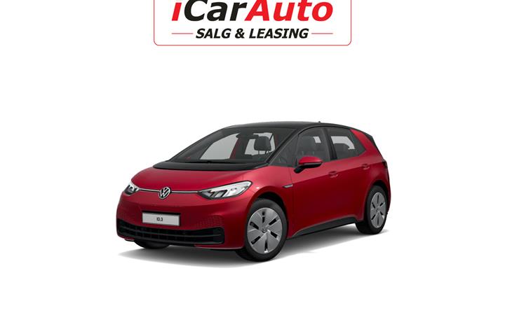 Rød VW ID.3 fra 2022