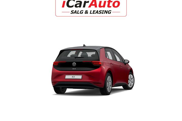 Rød VW ID.3 fra 2022