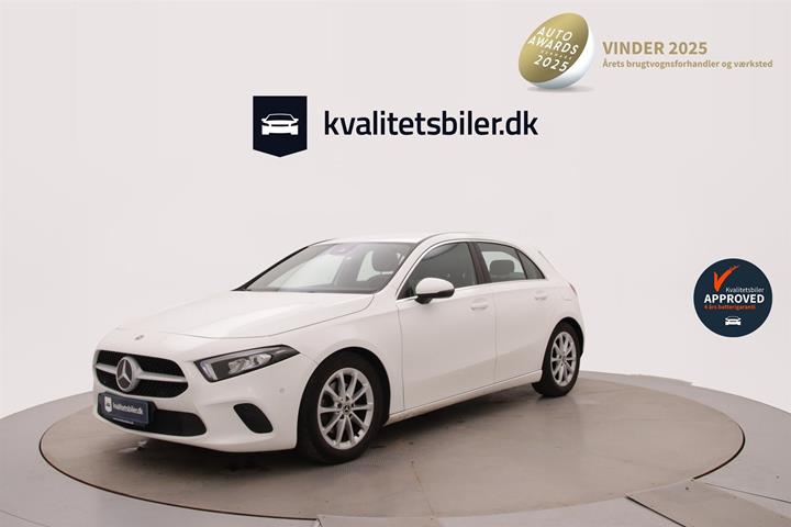 Hvid Mercedes A200 fra 2020