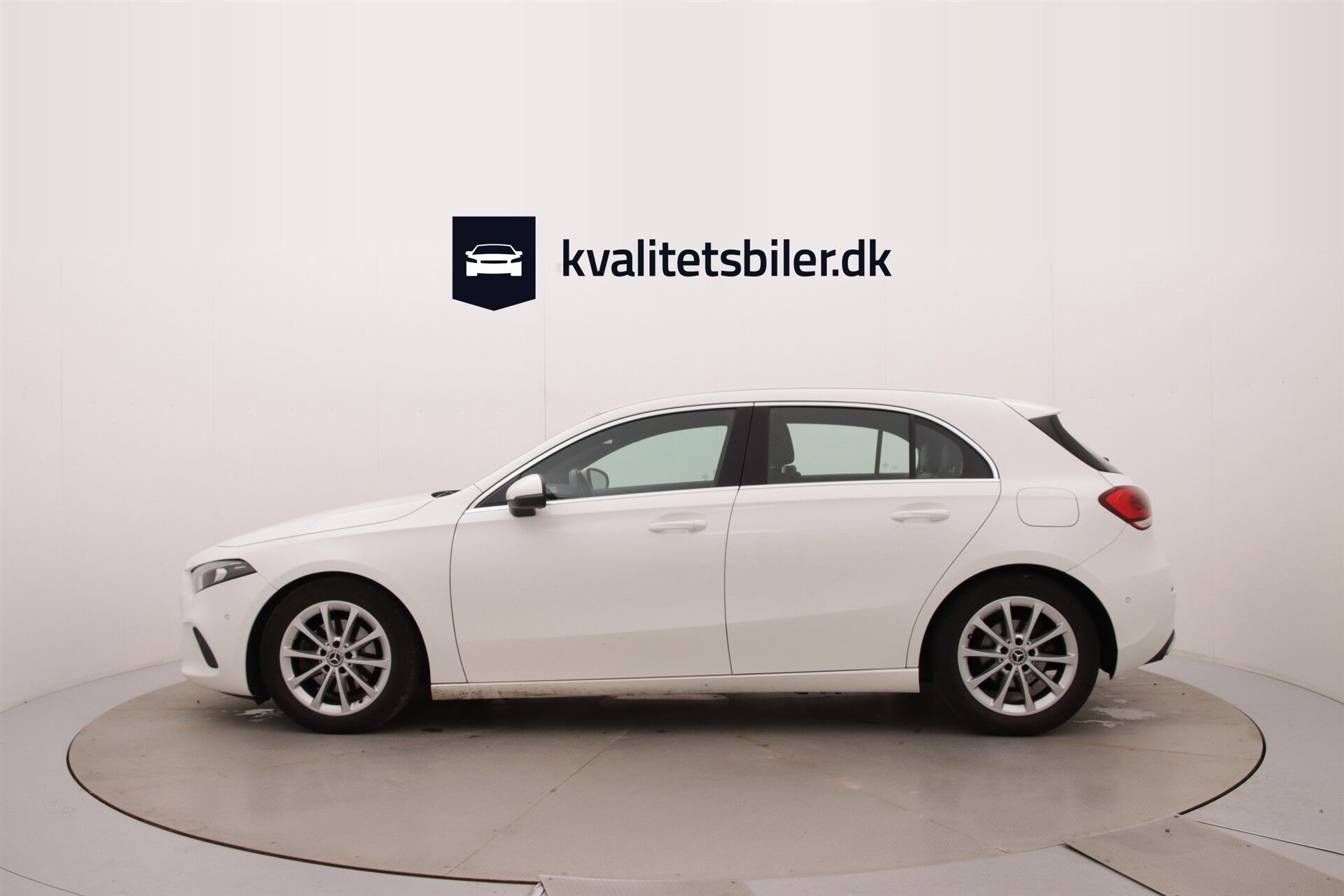 Hvid Mercedes A200 fra 2020