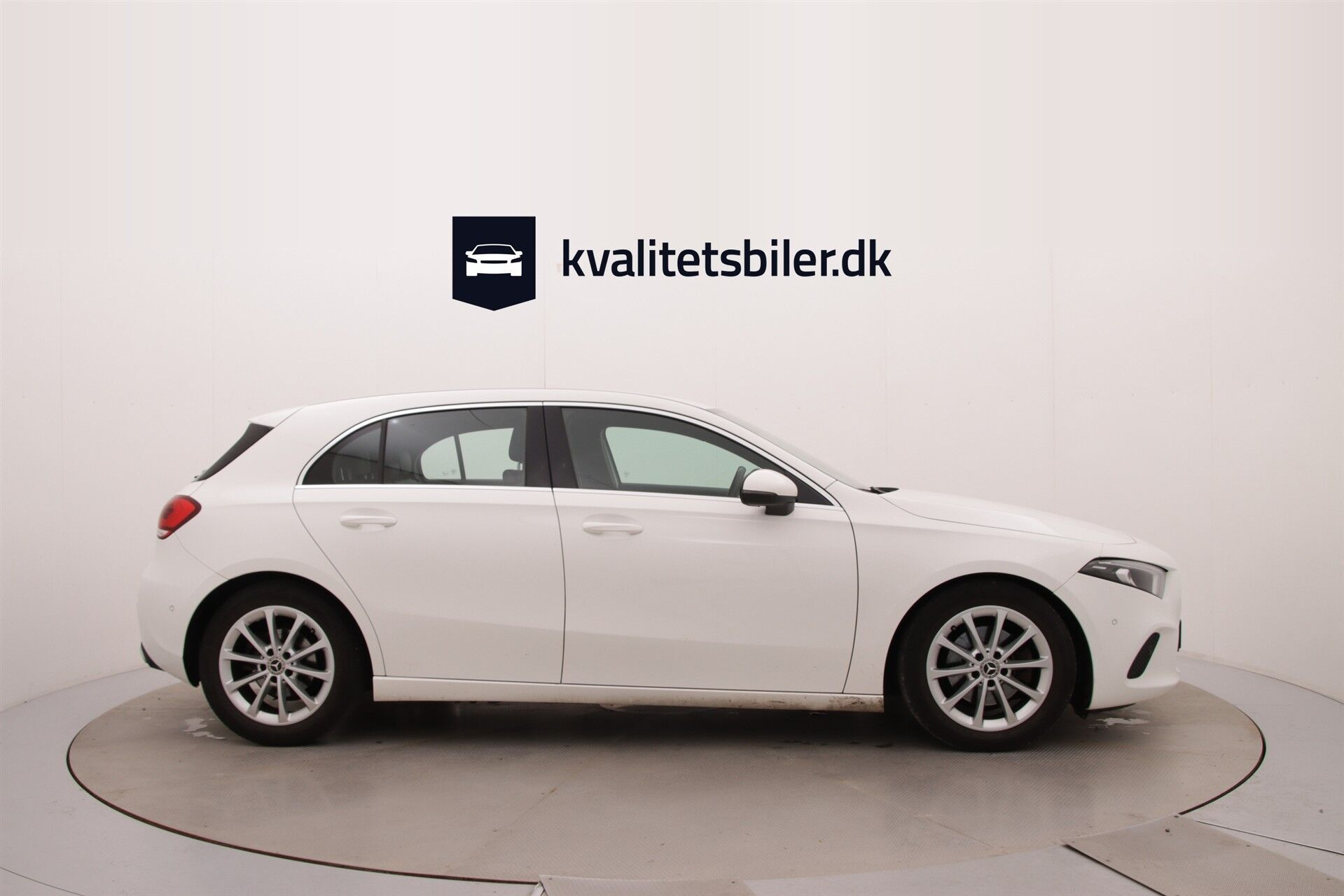 Hvid Mercedes A200 fra 2020