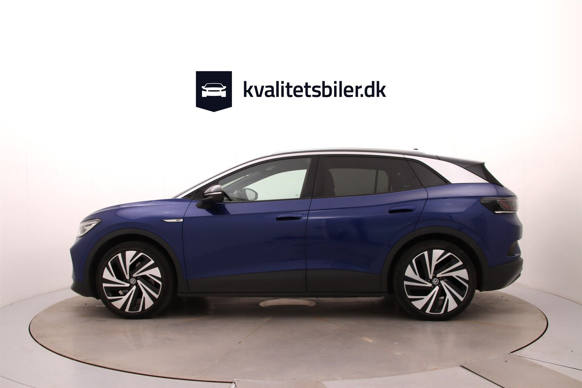 Blå VW ID.4 fra 2021
