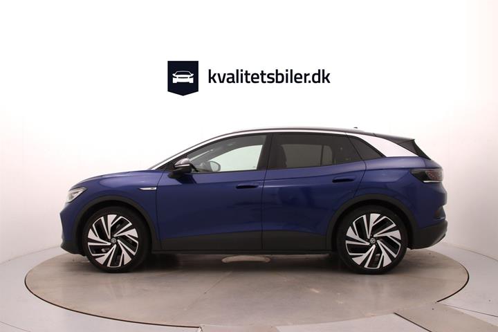 Blå VW ID.4 fra 2021