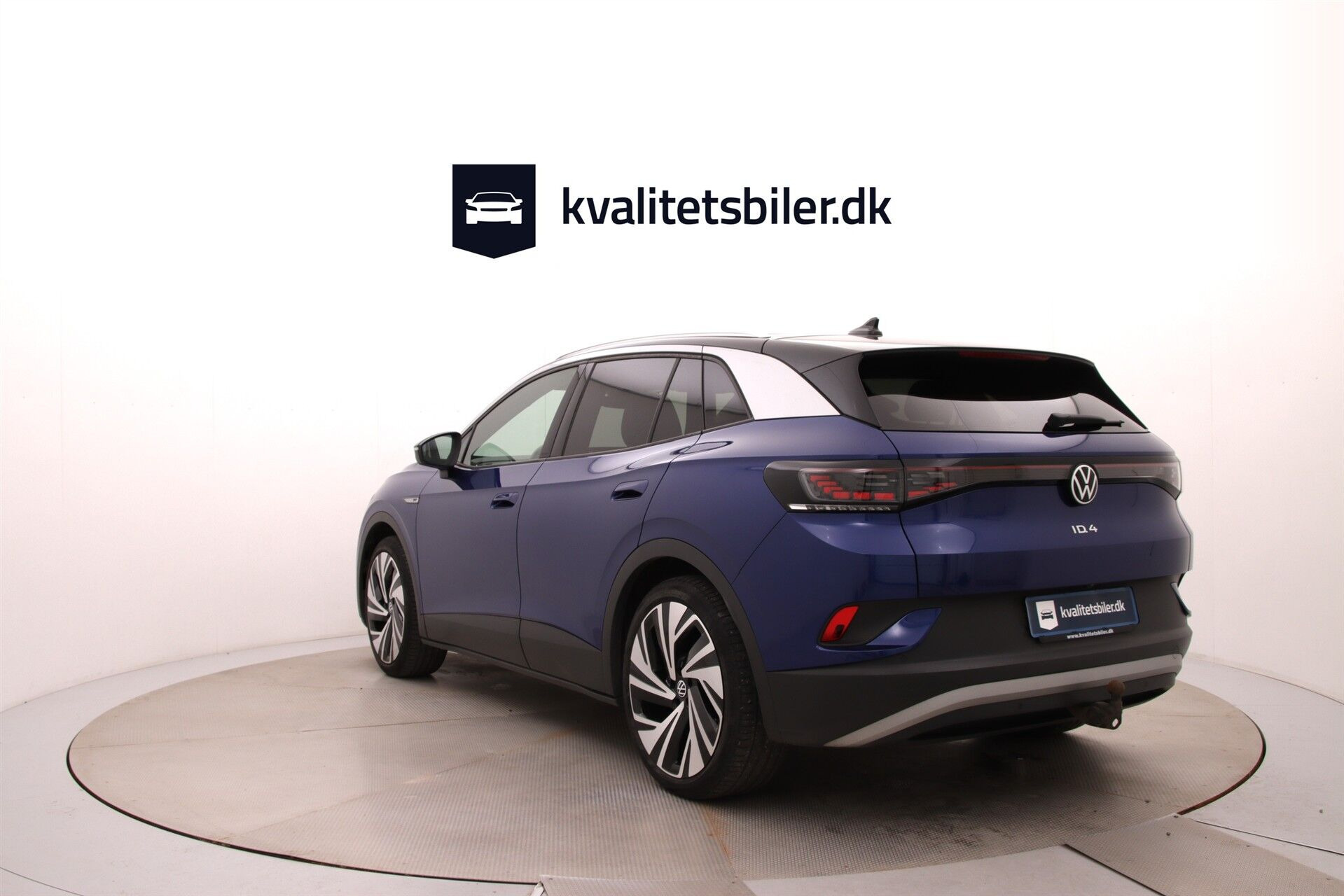 Blå VW ID.4 fra 2021