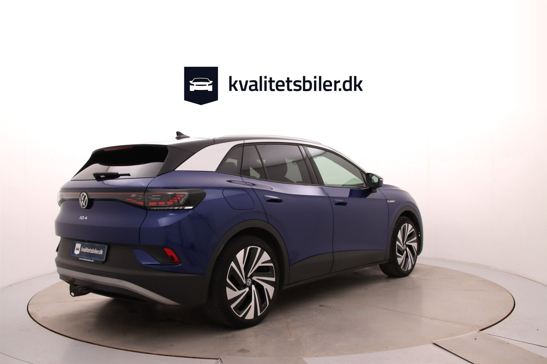 Blå VW ID.4 fra 2021