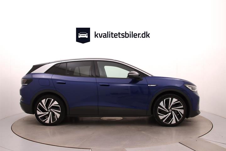 Blå VW ID.4 fra 2021