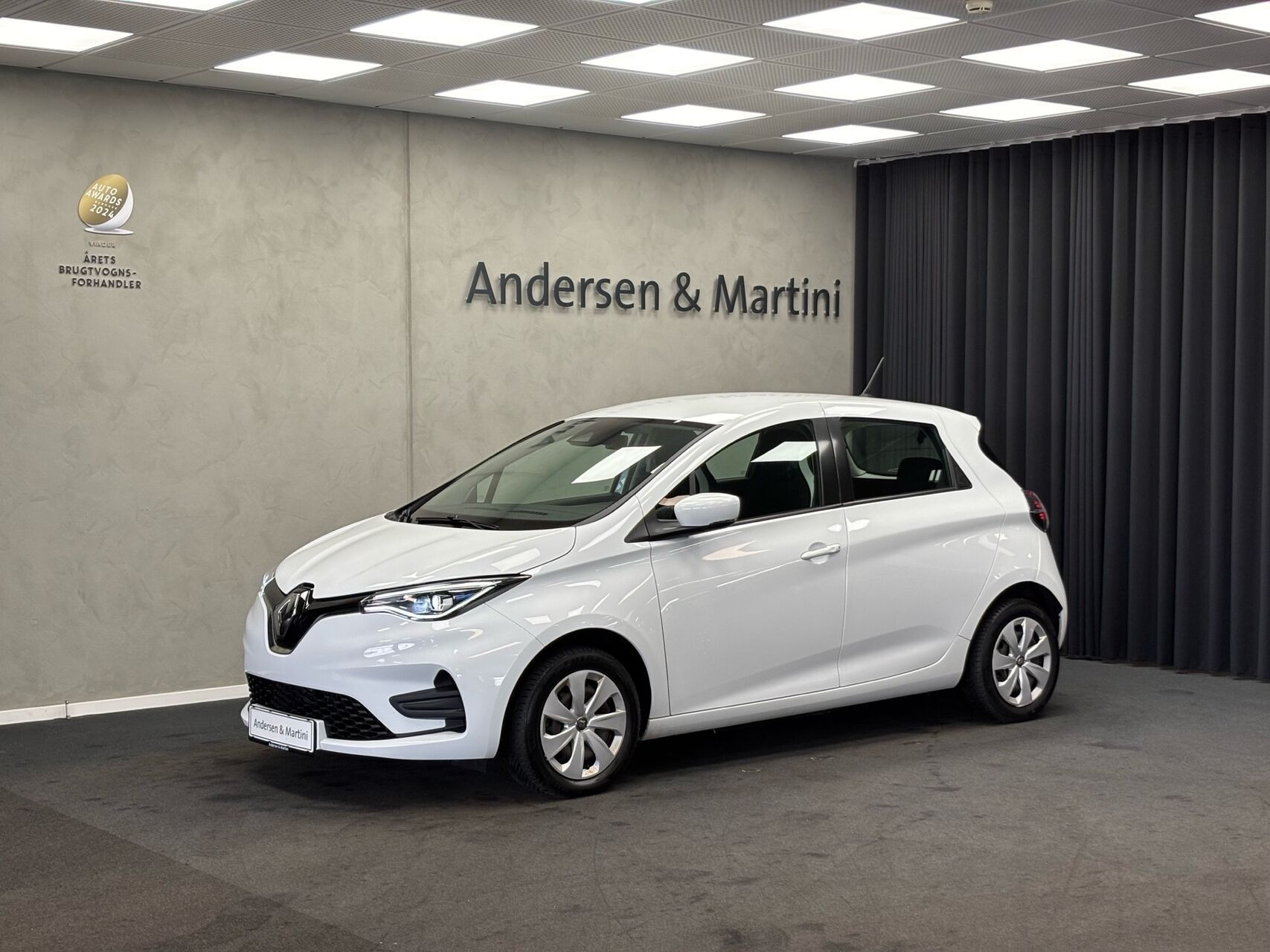 Hvid Renault Zoe fra 2021