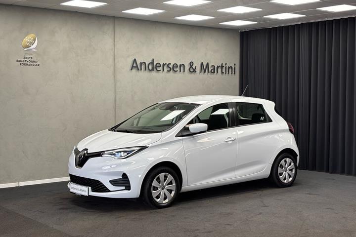 Hvid Renault Zoe fra 2021