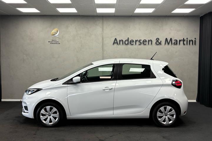 Hvid Renault Zoe fra 2021