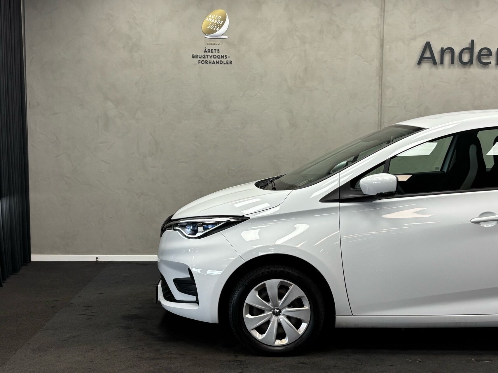 Hvid Renault Zoe fra 2021