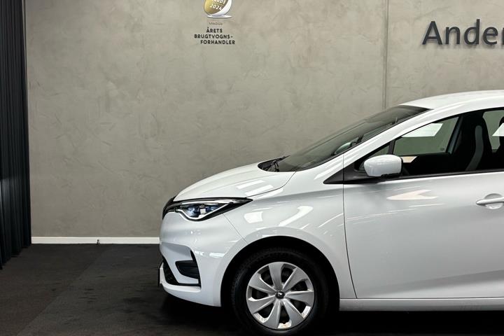Hvid Renault Zoe fra 2021