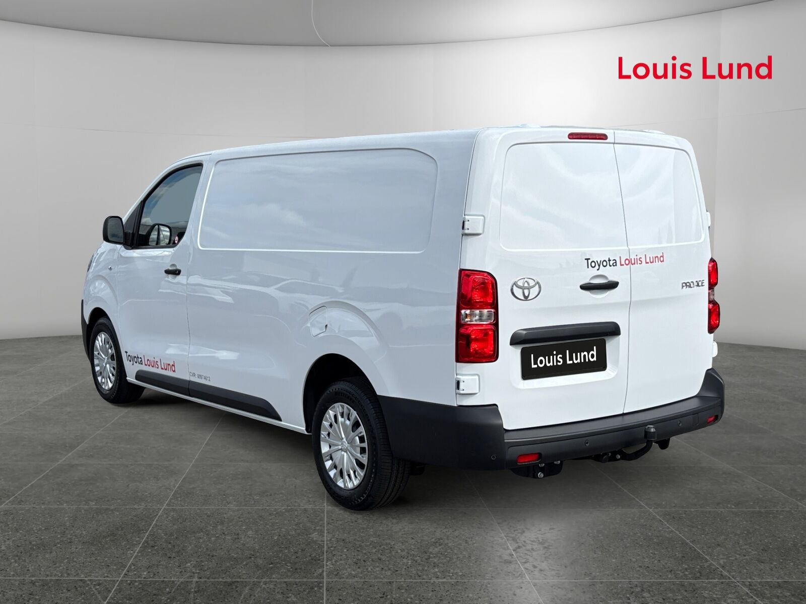 Hvid Toyota ProAce fra 2026