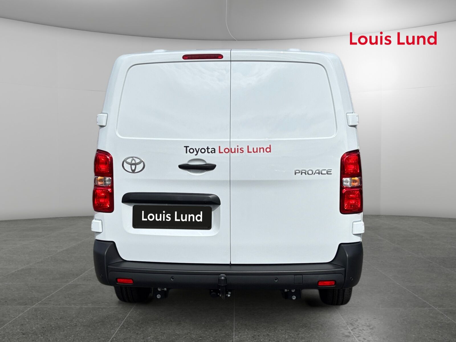 Hvid Toyota ProAce fra 2026