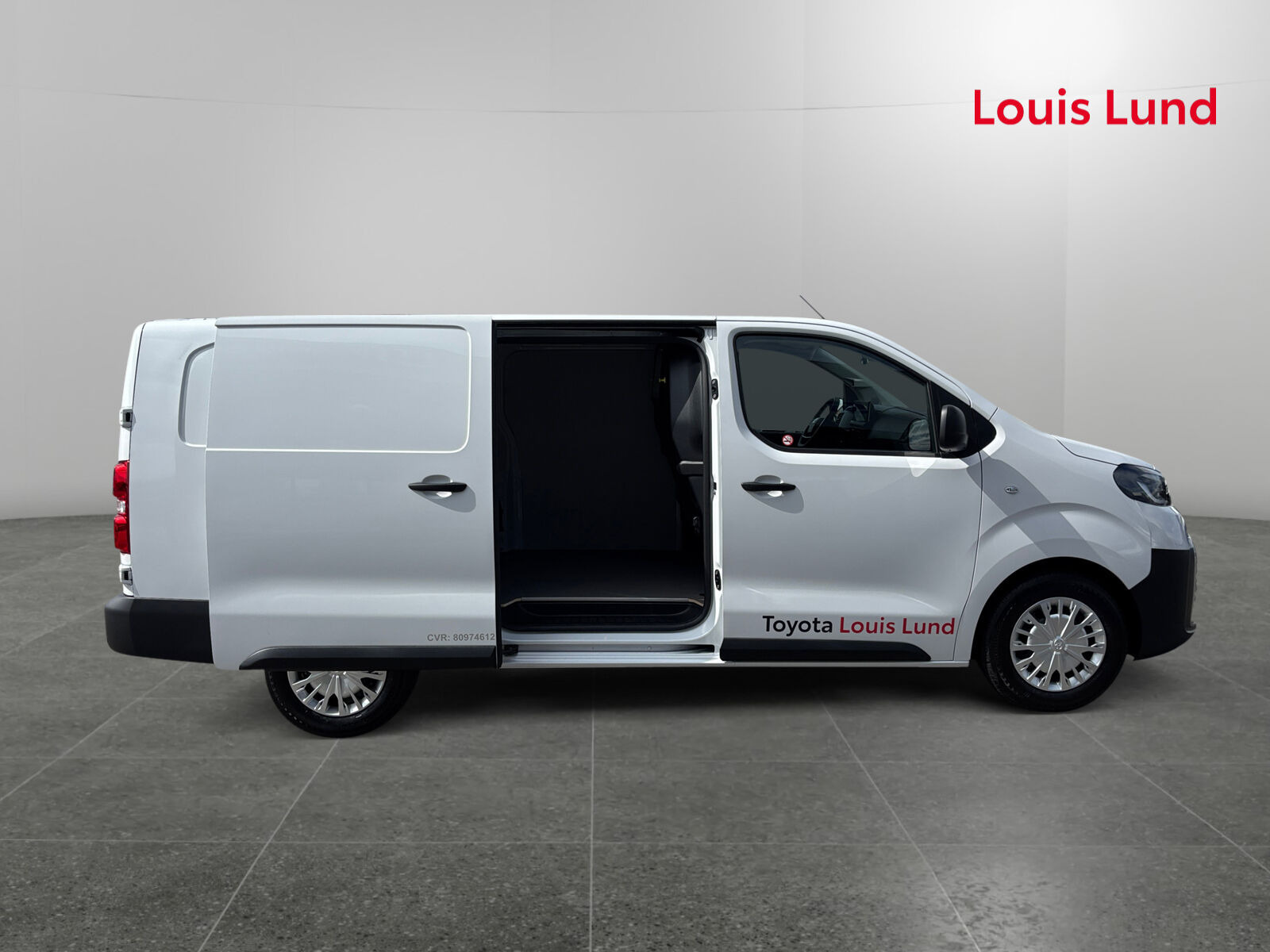 Hvid Toyota ProAce fra 2026