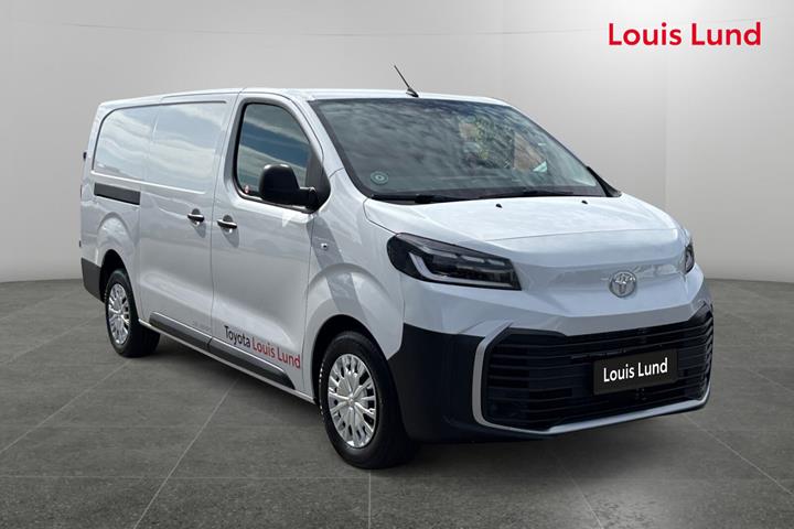 Hvid Toyota ProAce fra 2026