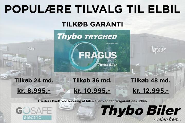 Hvid Fiat 500e fra 2021