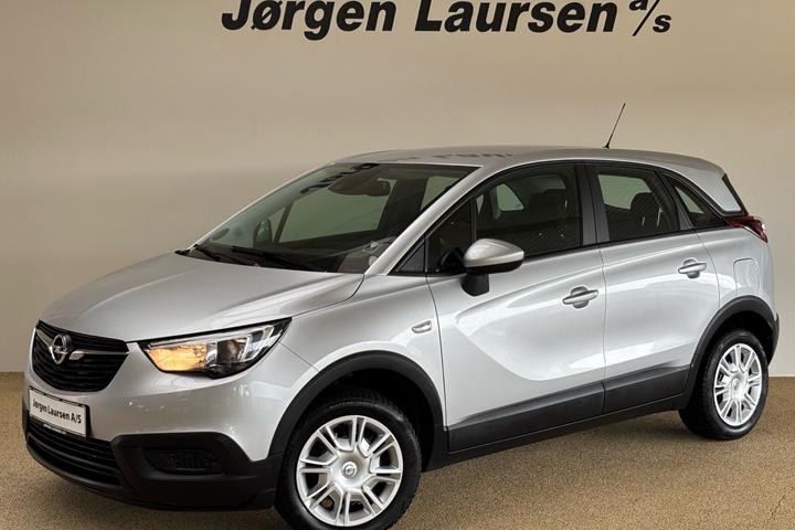 Sølv Opel Crossland X fra 2018