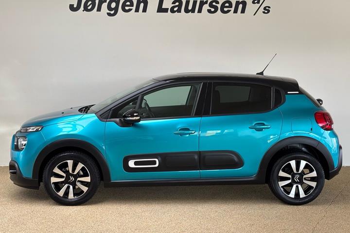 Turquoise Citroën C3 fra 2021