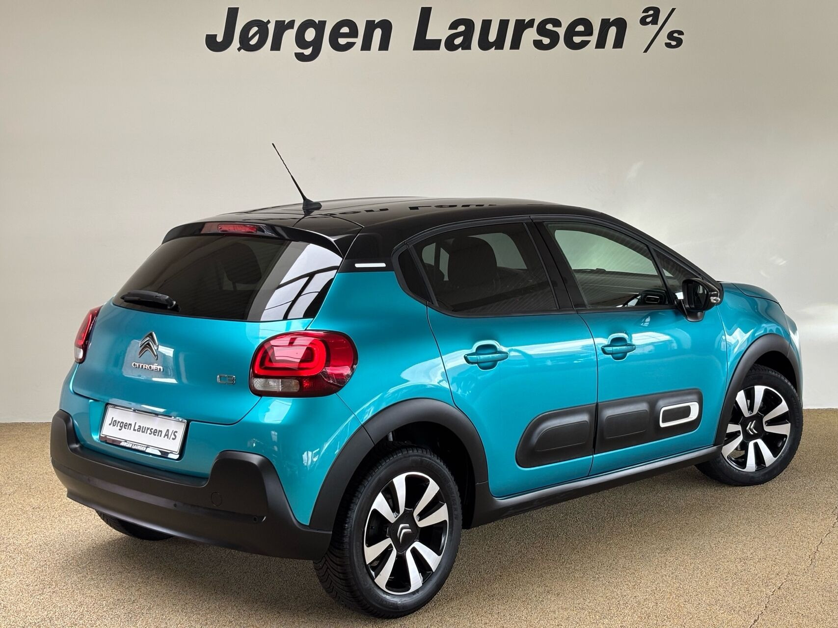 Turquoise Citroën C3 fra 2021