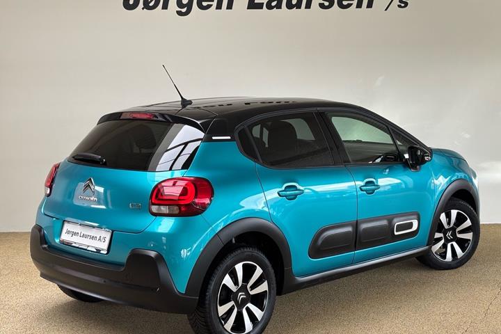 Turquoise Citroën C3 fra 2021