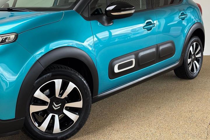 Turquoise Citroën C3 fra 2021