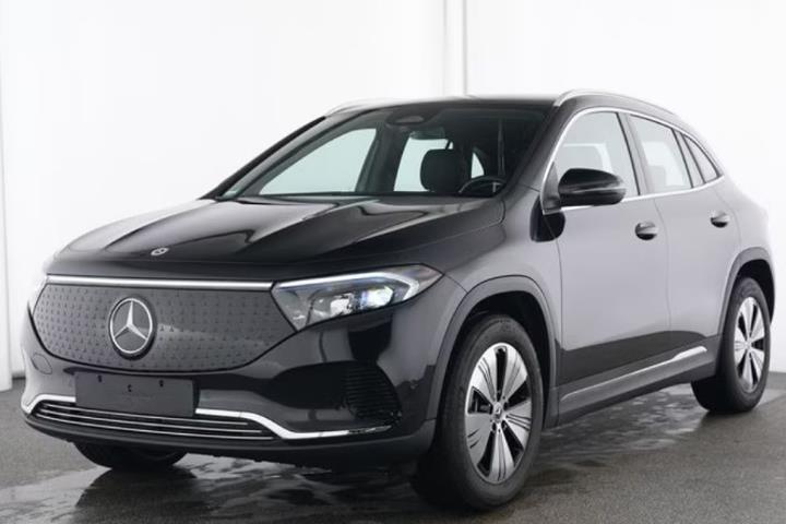 Sort Mercedes EQA350 fra 2025