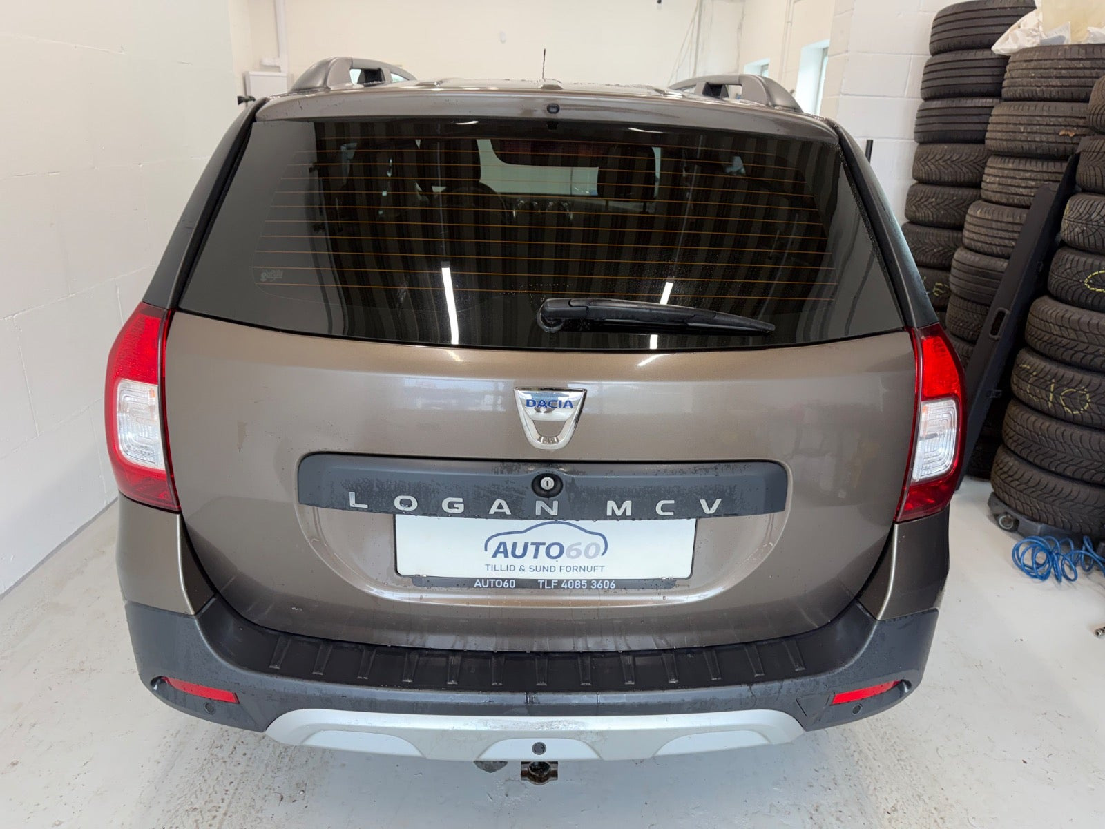 Brun Dacia Logan Stepway fra 2019