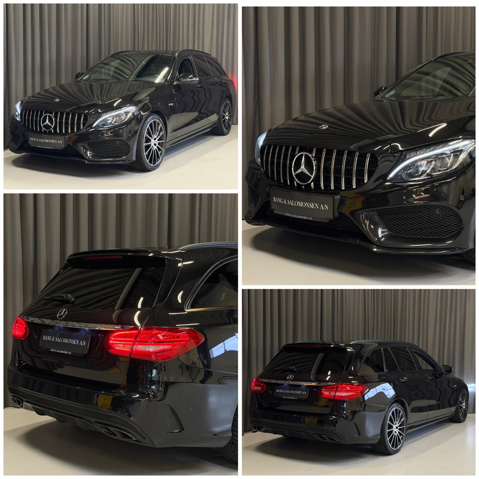 Sort Mercedes C43 fra 2017