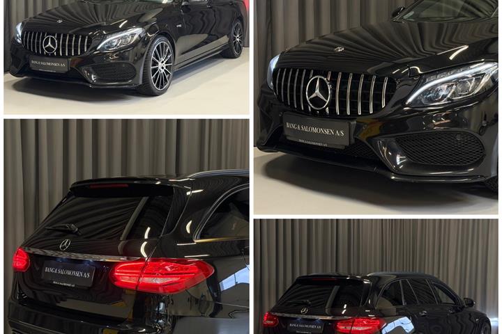 Sort Mercedes C43 fra 2017
