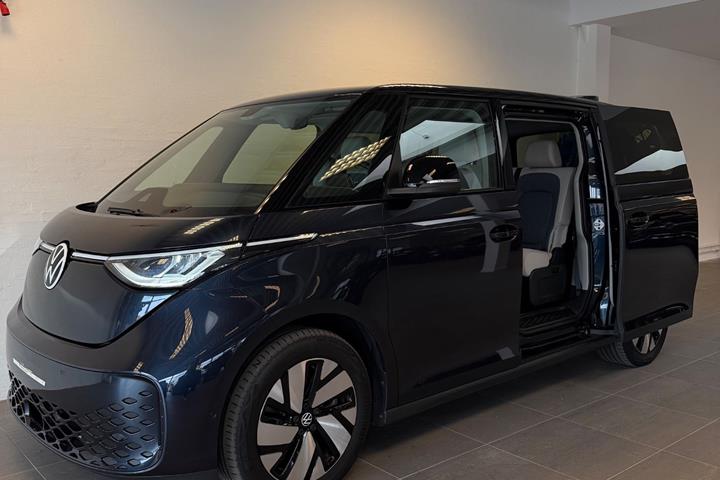 Blå VW ID.Buzz fra 2024