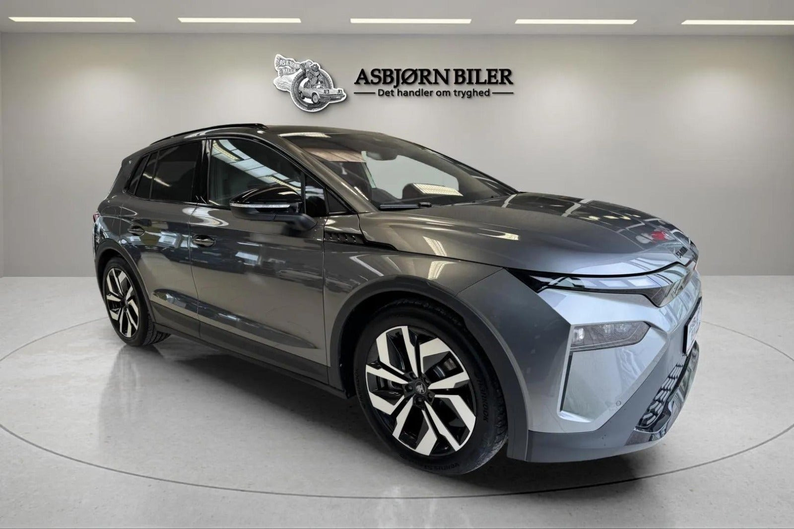 Grå Skoda Elroq fra 2025