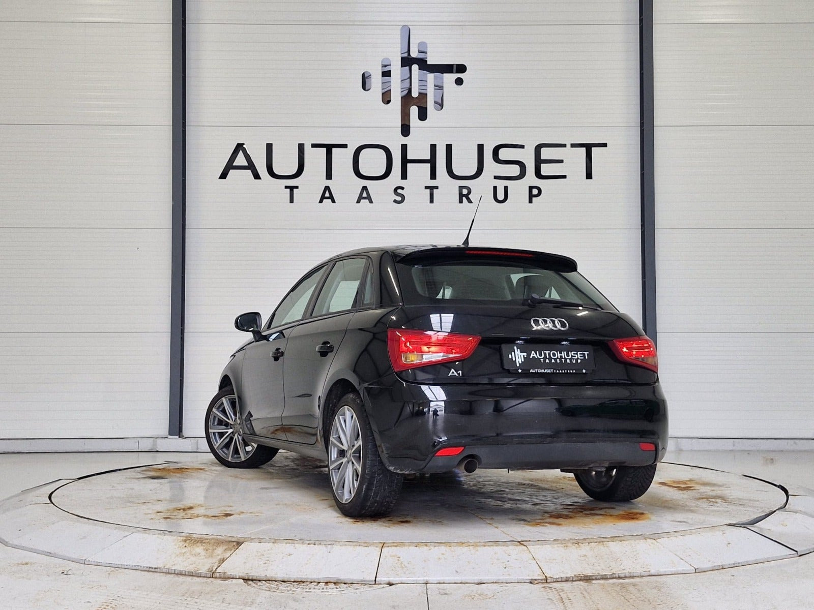 Sort Audi A1 fra 2012